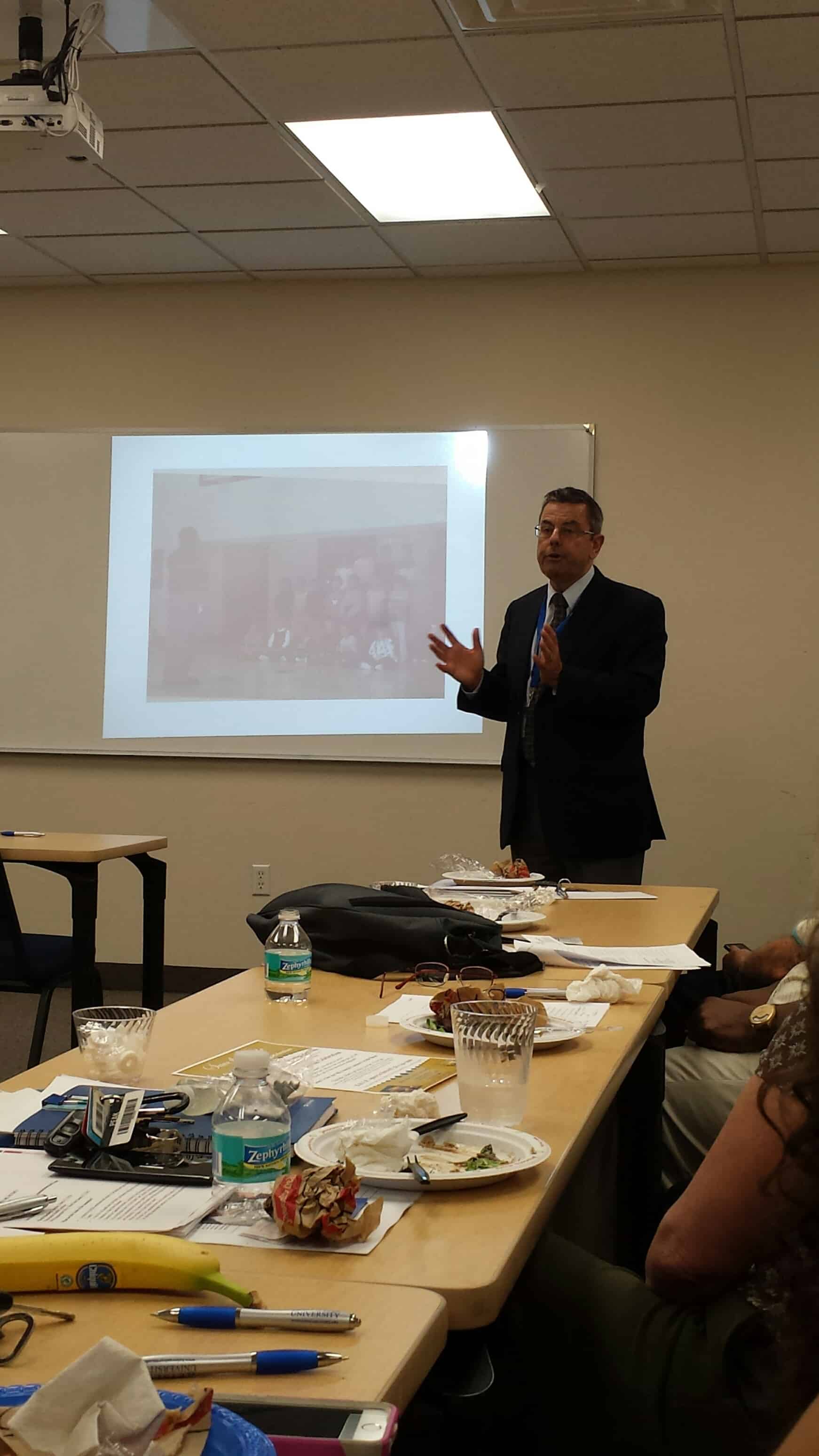 Dr. Michael Wiles Addresses the Chamber of the Palm Beaches Healthcare Committee