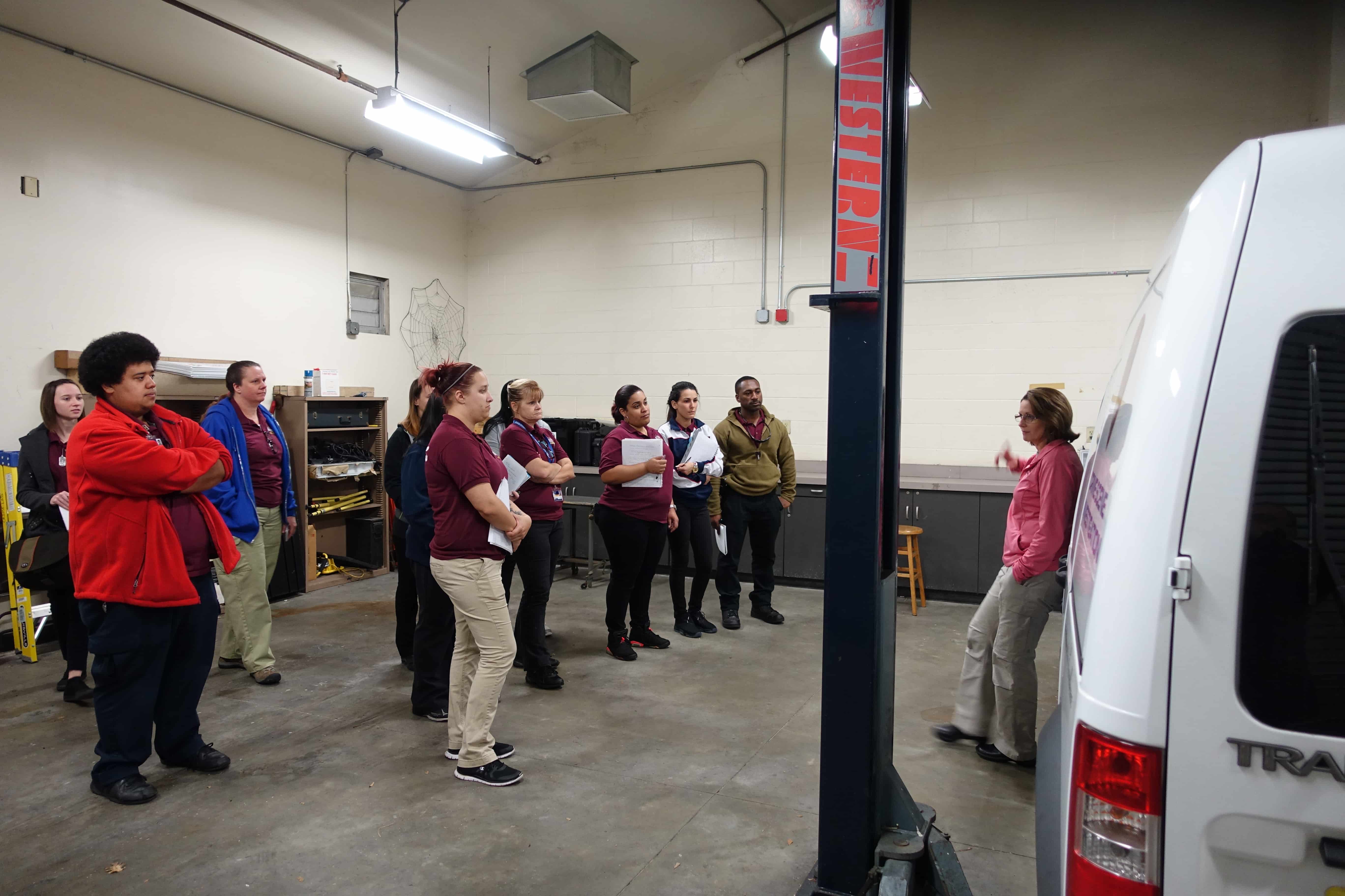 Lakeland PD Gets a Visit from KU Forensic Investigation Students