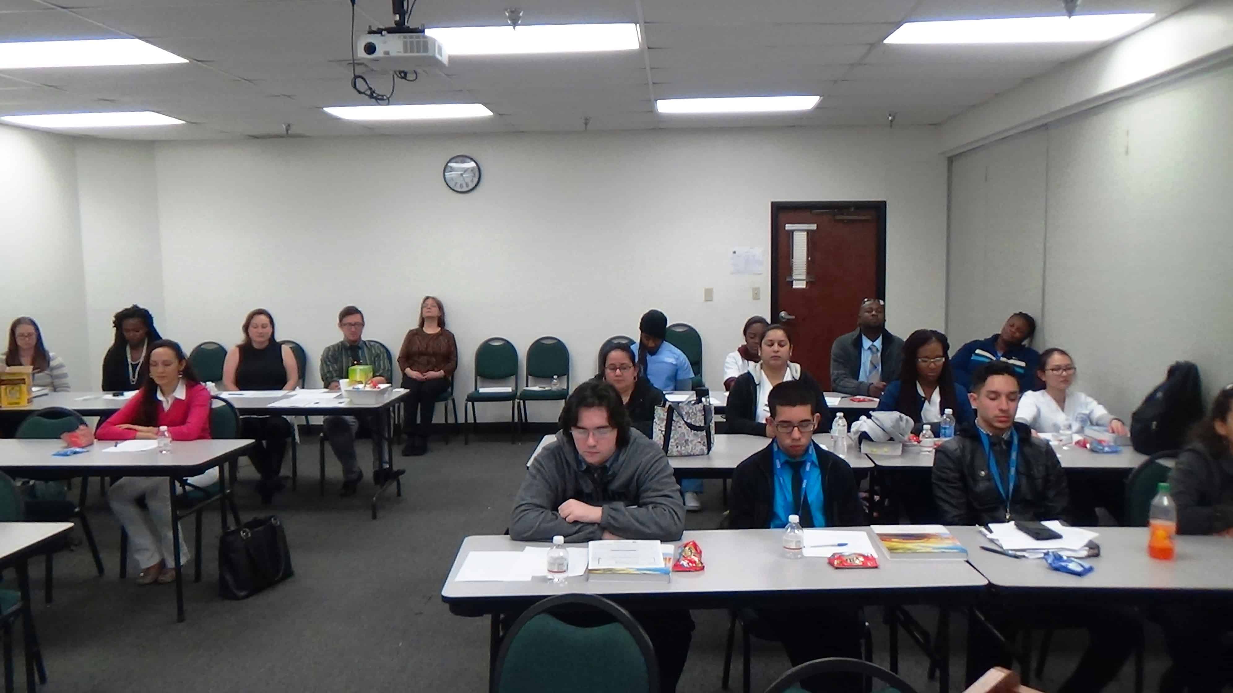 Orlando Held a Lunch & Learn Dealing with Test Anxiety and Study Skills