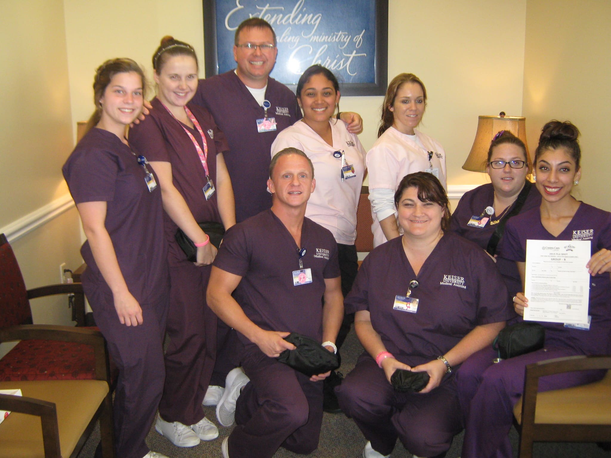 Flashback Friday – Daytona Medical Assisting Students Give Back to the Community