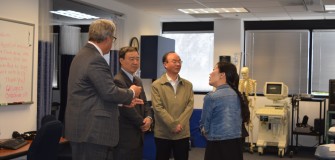 Shanghai Commerce and Industry Foreign Language College (SCIFL) Delegation  Feb. 2016 (1)