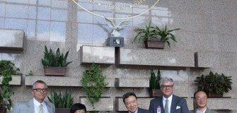 Shanghai Commerce and Industry Foreign Language College (SCIFL) Delegation  Feb. 2016 (3)
