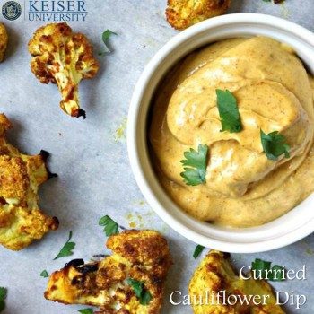 KU MLB Curried Cauliflower Dip March 2016