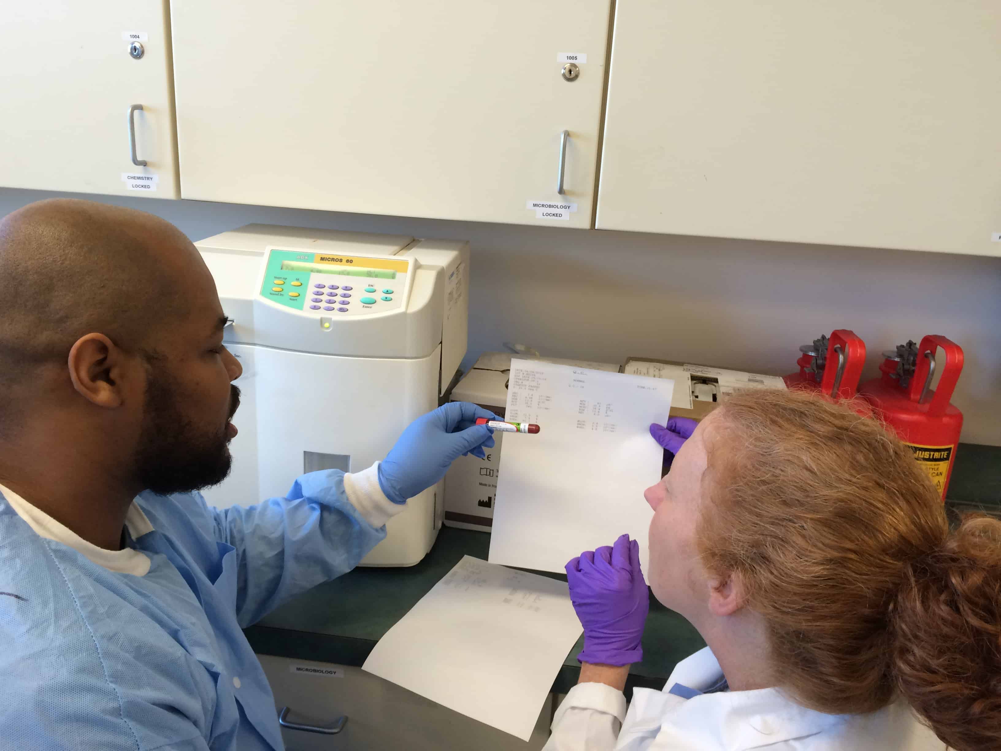 Orlando’s Medical Laboratory Technician Students Learn to Use New Hematology Instrument