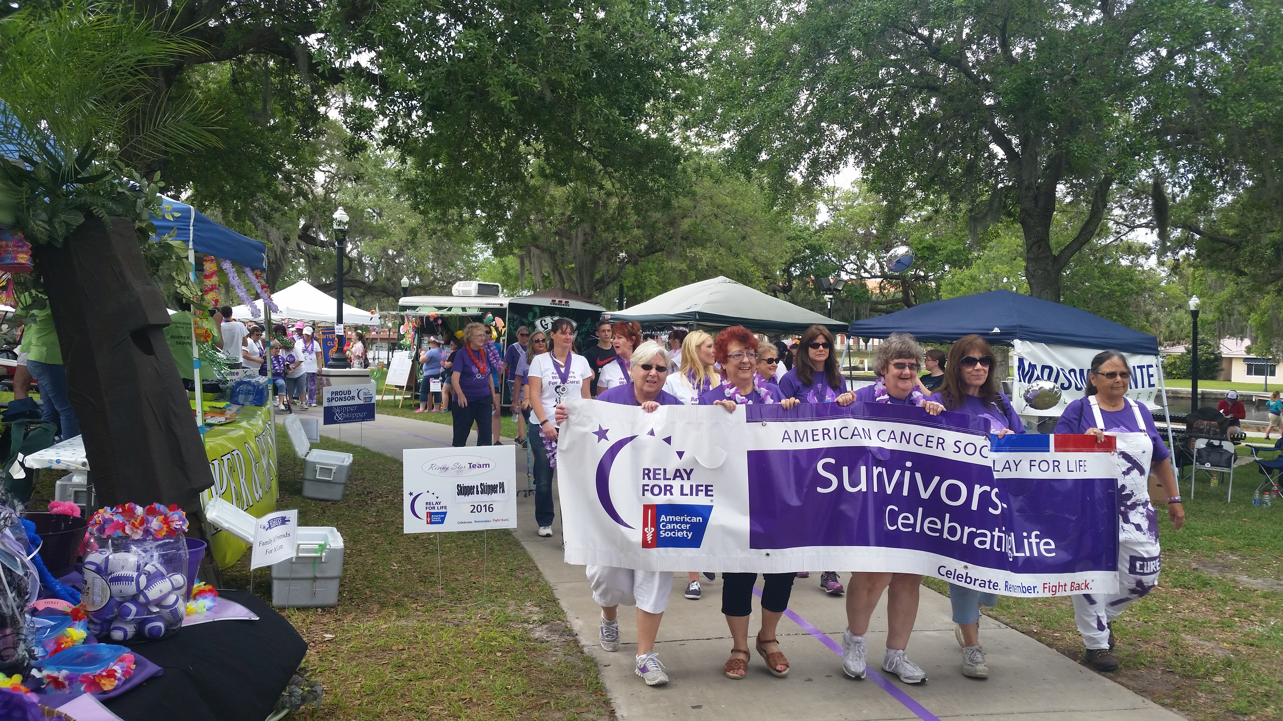 New Port Richey Campus Sponsored Relay for Life