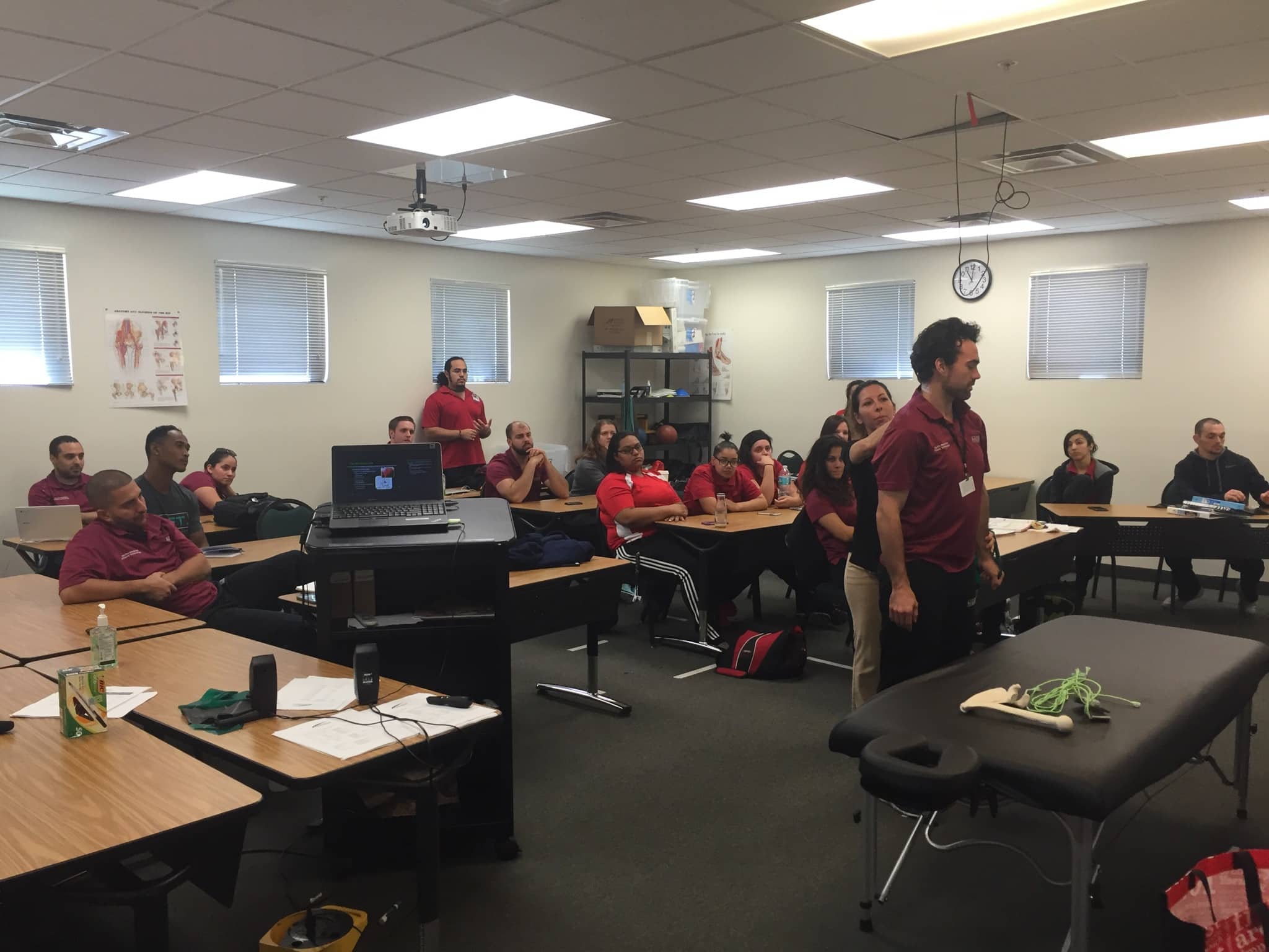 Orlando's Sports Medicine and Fitness Technology Students Learn from a
