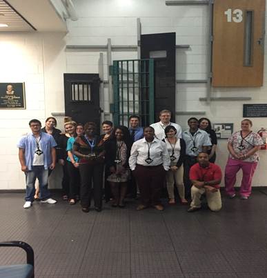 Criminal Justice Students from the Clearwater and New Port Richey Campuses Visit the Sheriff’s Office