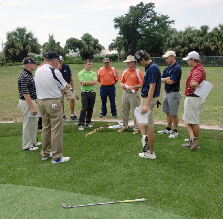 Keiser University College of Golf Students Enjoy Learning the Sieckmann Pitching Method