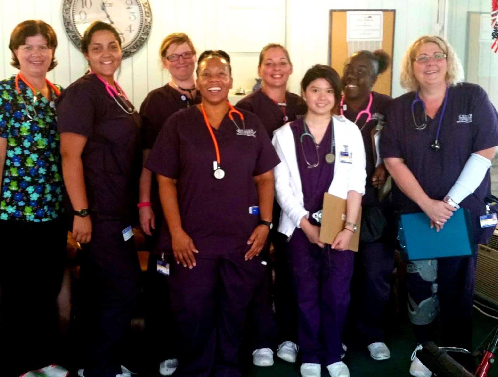 Medical Assistant Students from Daytona Beach Help in Community