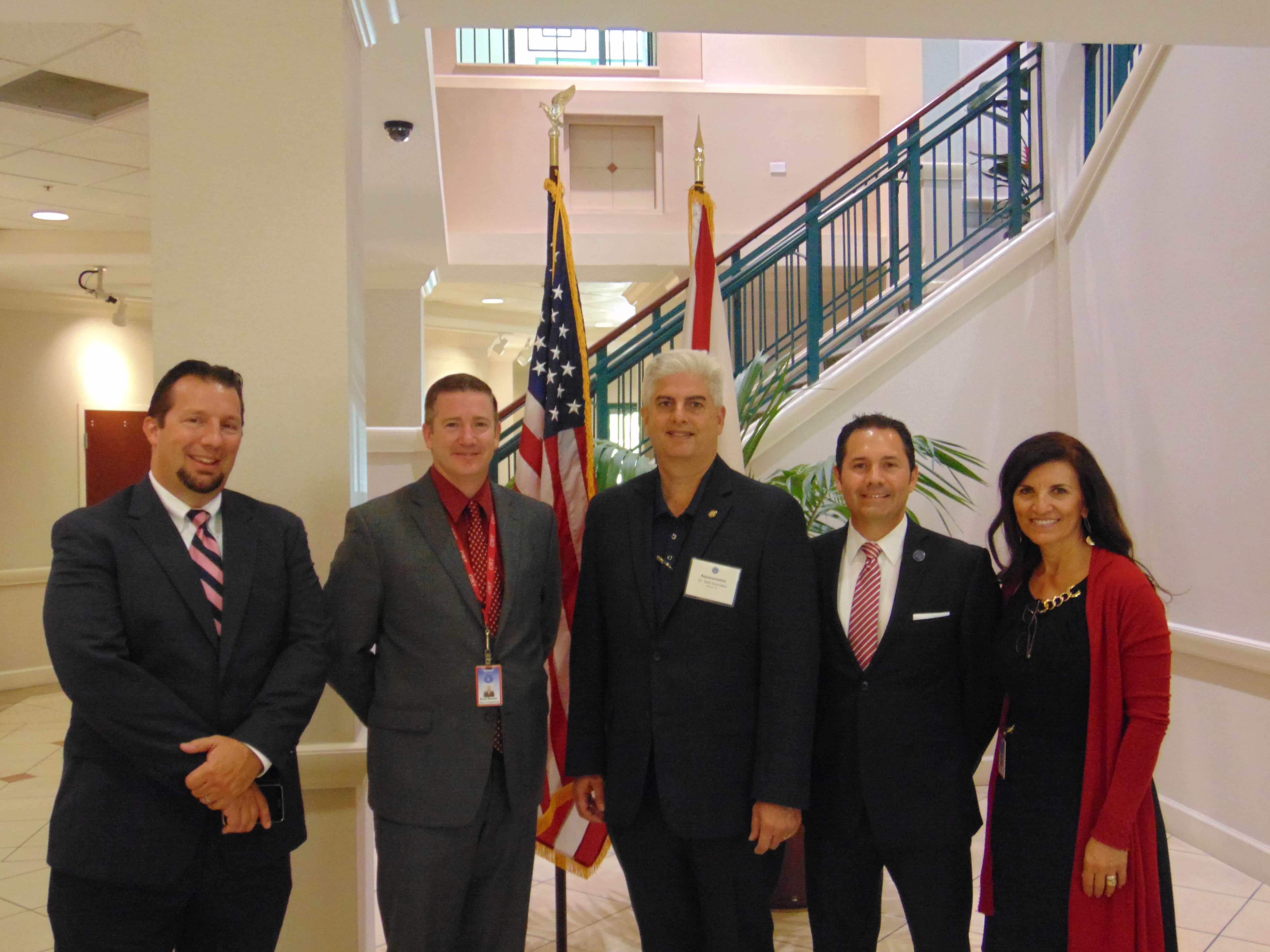 Representative Julio Gonzalez Visits the Sarasota Campus