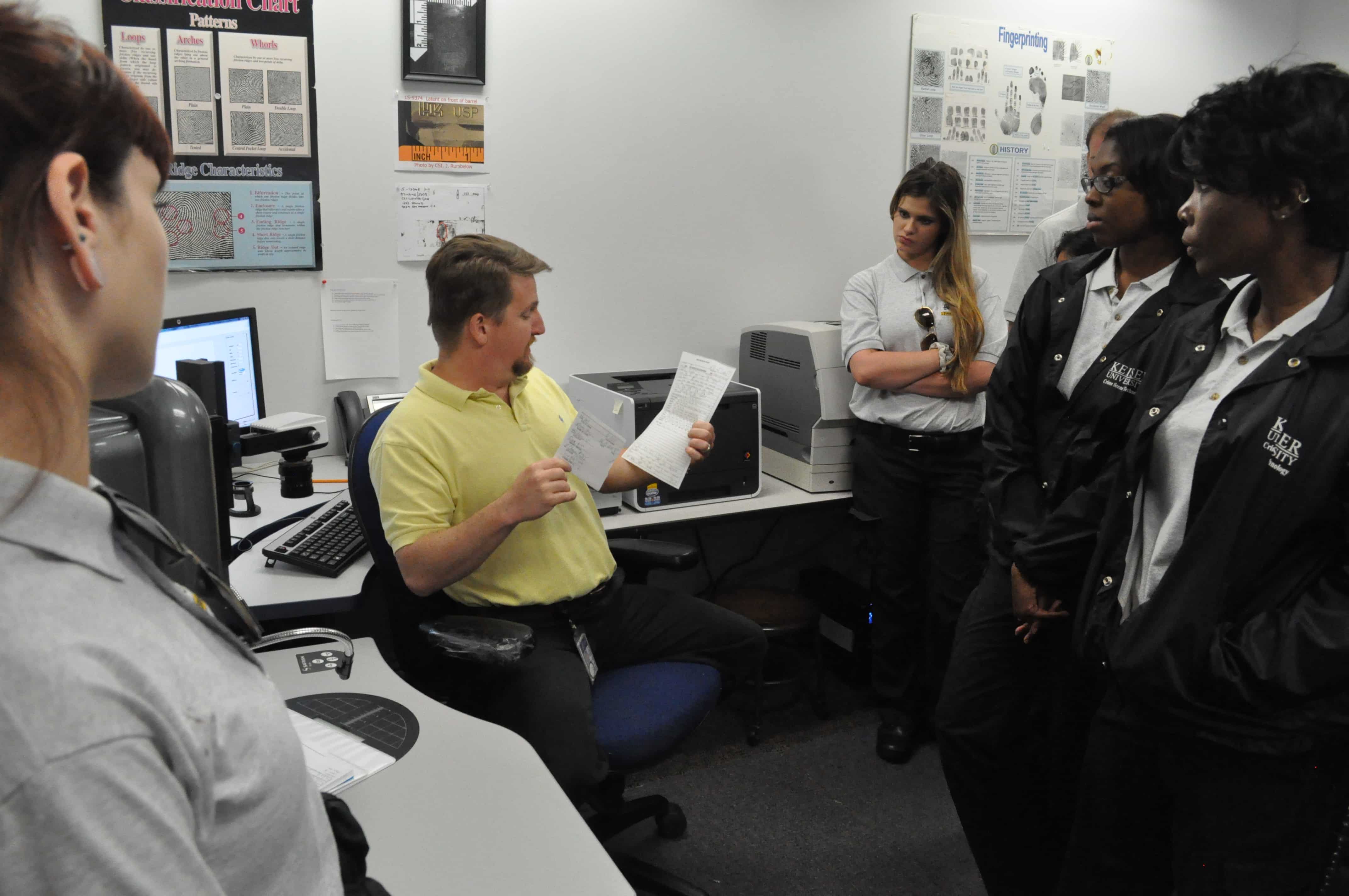 CST Students Visit the West Palm Beach Police Department