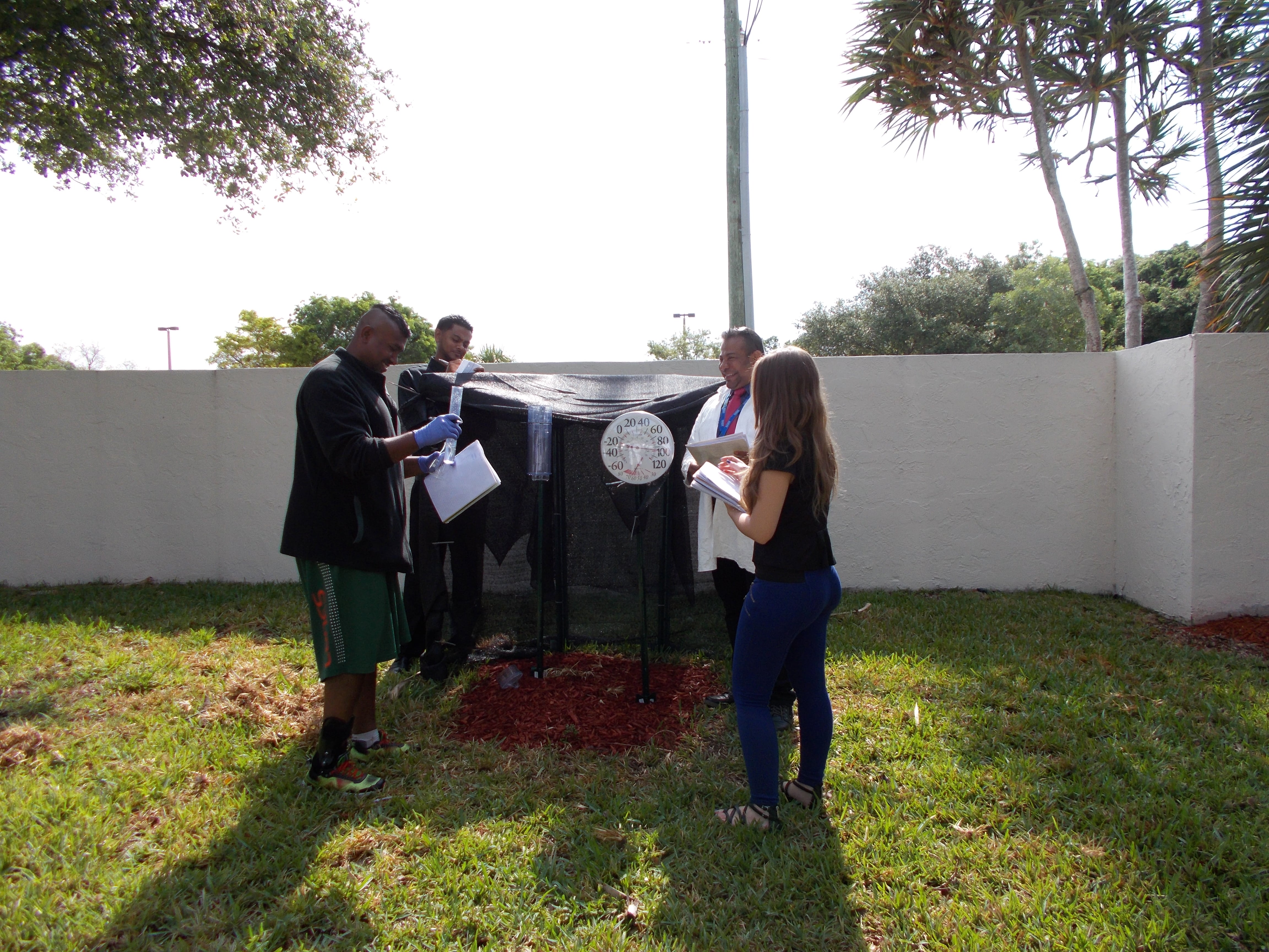 Ft. Lauderdale Students Conduct a Study Looking at Weather in South Florida