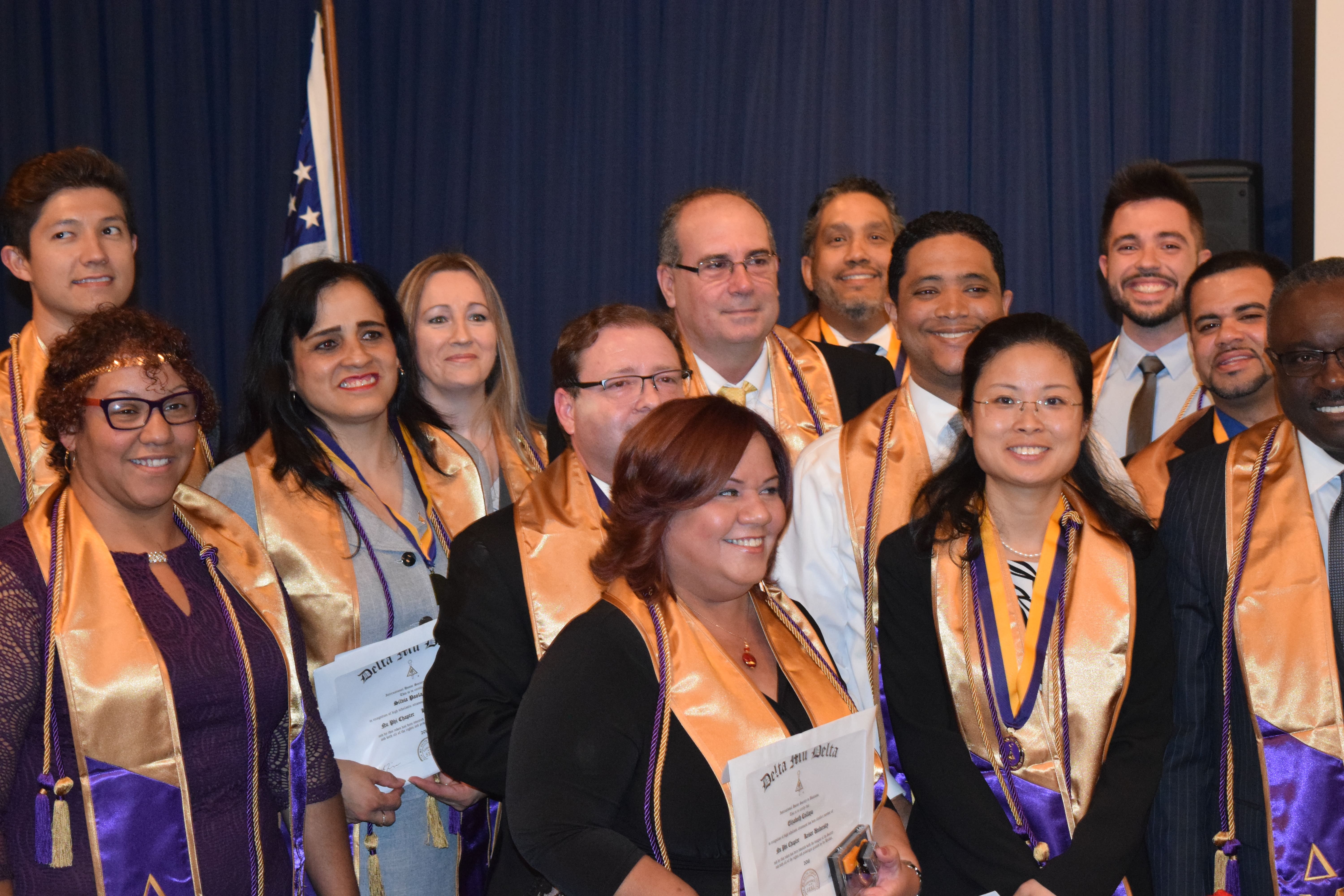 The Ft. Lauderdale Campus Holds First Induction of Delta Mu Delta Members
