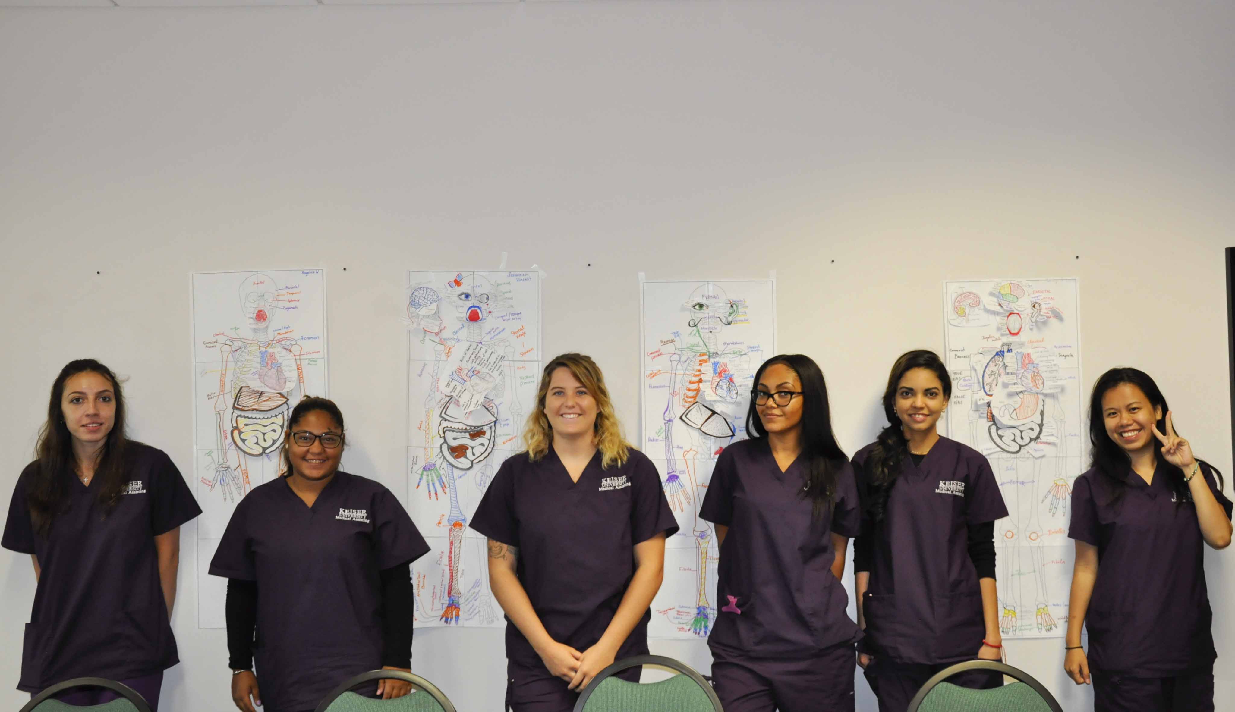 Medical Assisting Students Create Collages of the Human Body