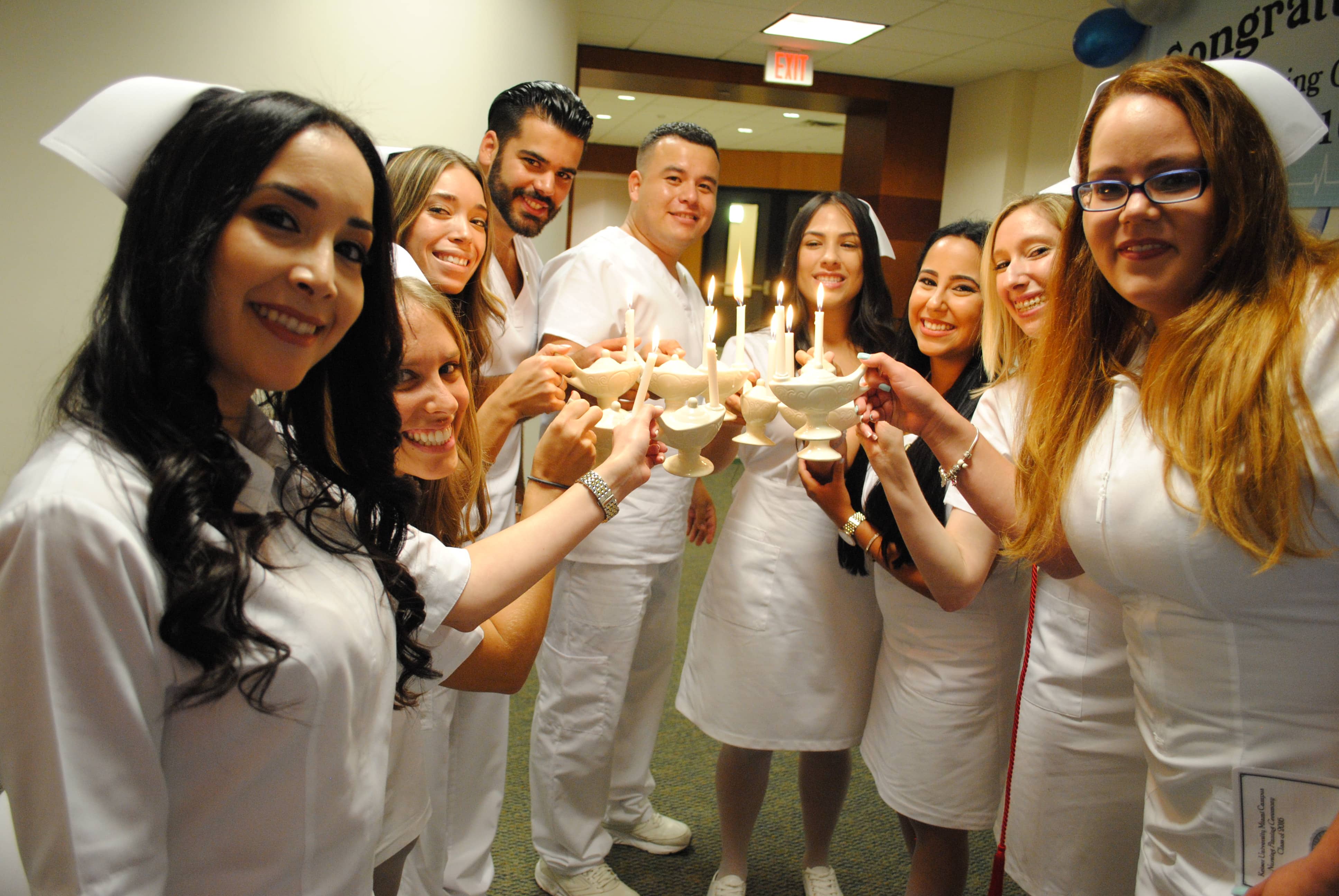 The Miami Campus Holds a Pinning Ceremony for Nursing Students