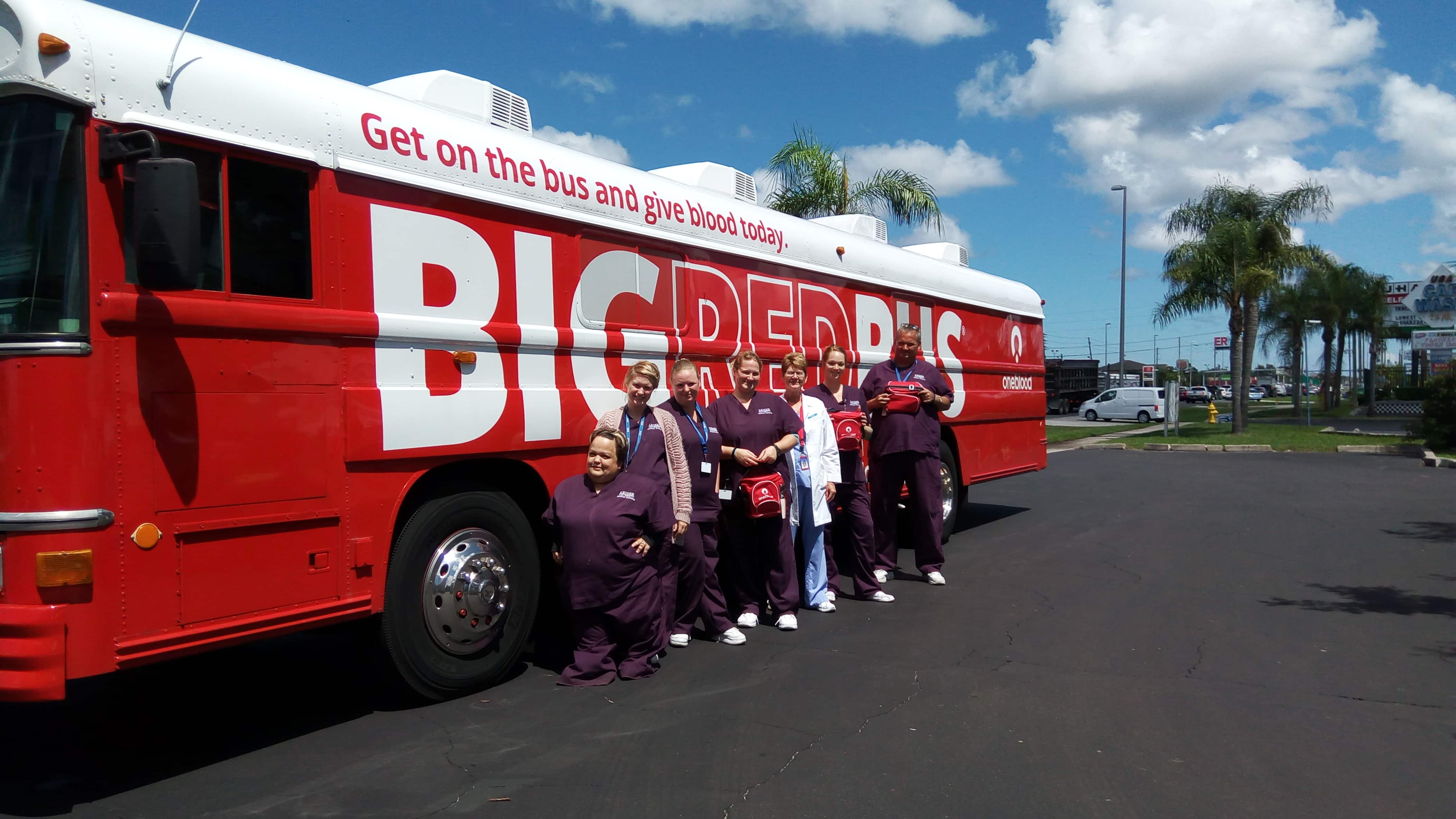 OneBlood Visits the New Port Richey Campus