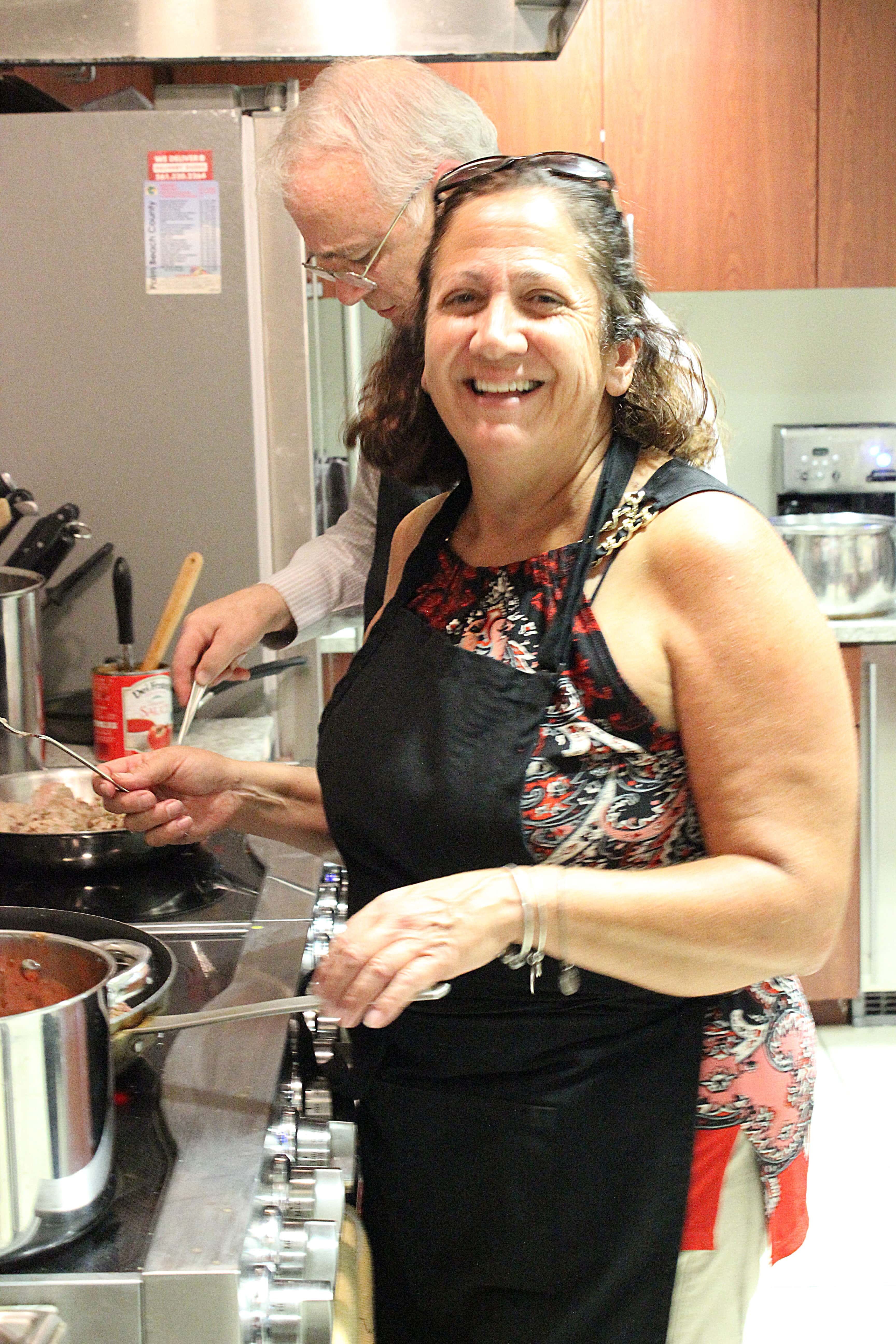West Palm Beach Staff and Faculty Volunteer at Quantum House Keiser