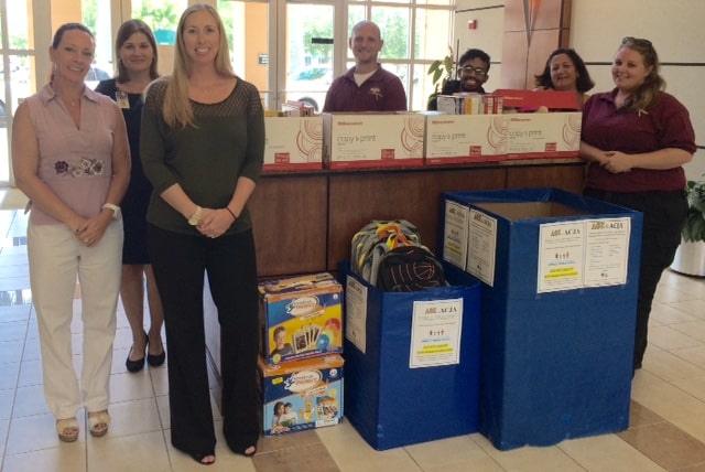 Criminal Justice Associations at the West Palm Beach Campus Assist Local Charity