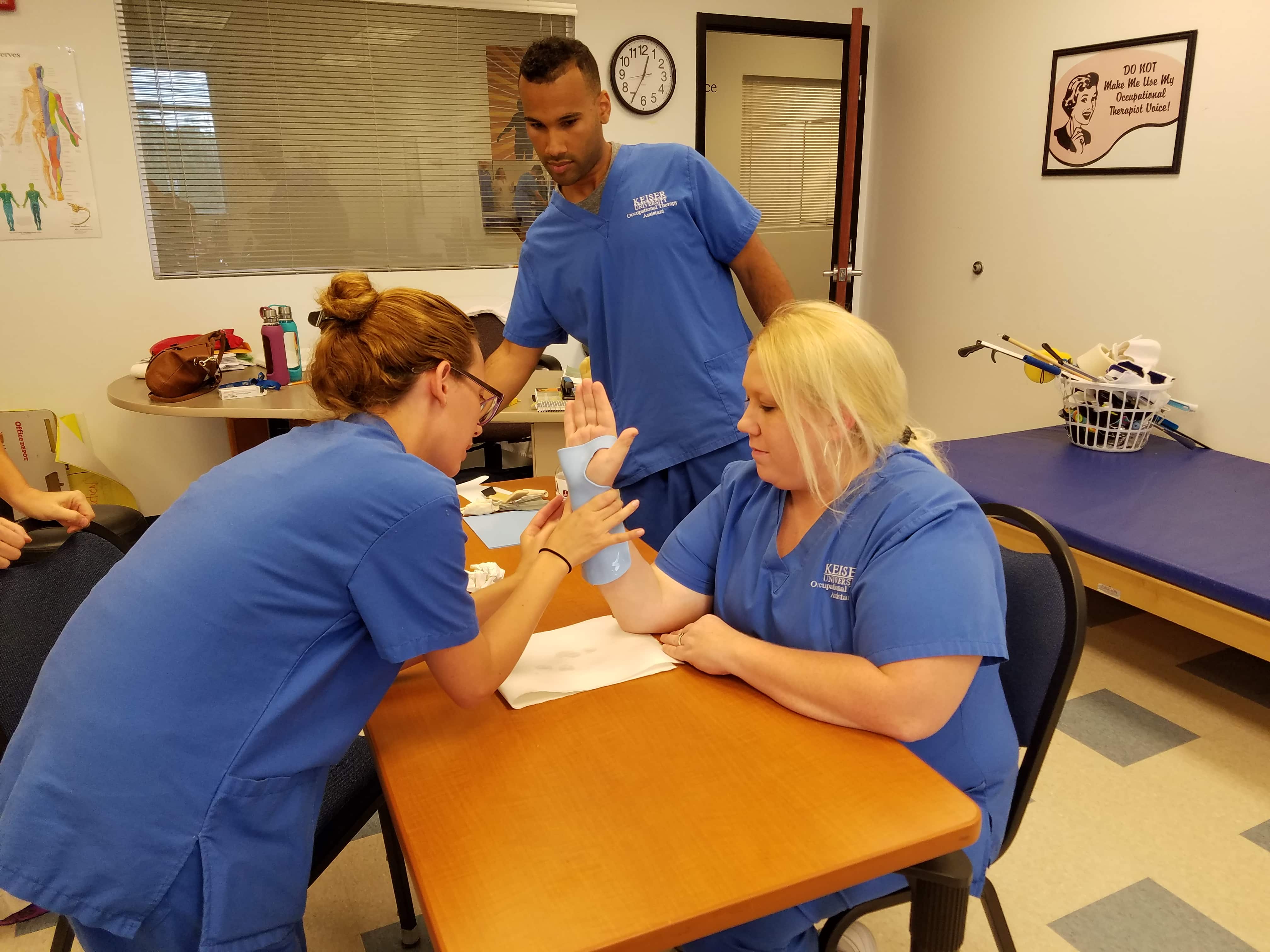 Fort Myers Occupational Therapy Students Get “Hands-On” Experience