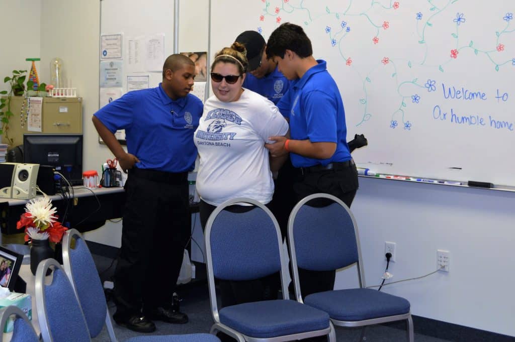 The Daytona Beach Campus Hosted the FL Association of Police Explorers