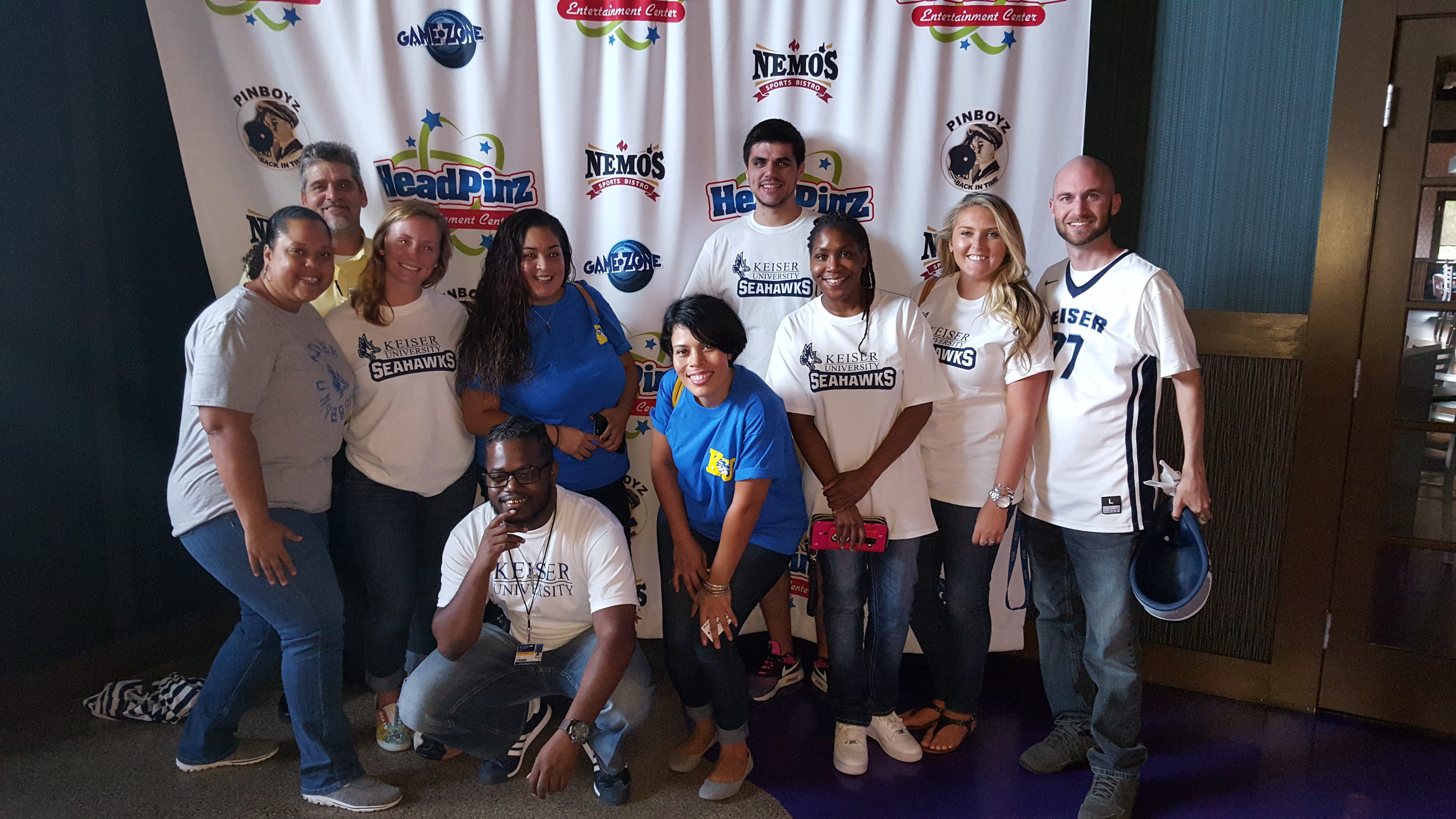 Fort Myers Hospitality Program Participates in Florida Restaurant and Lodging Association Bowling and Laser Tag Tournament