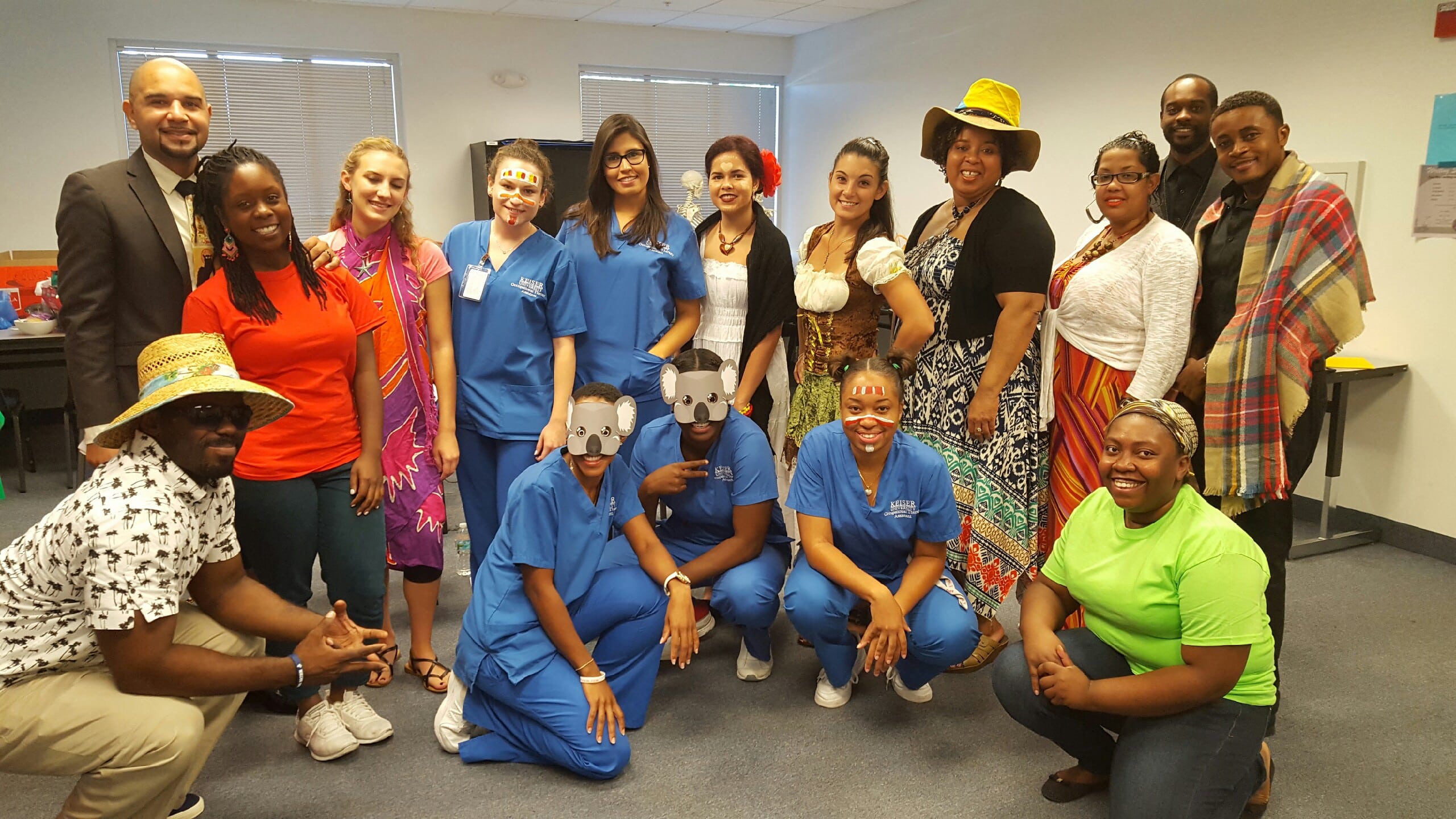 West Palm Beach OTA Students Hold a Cultural Fair