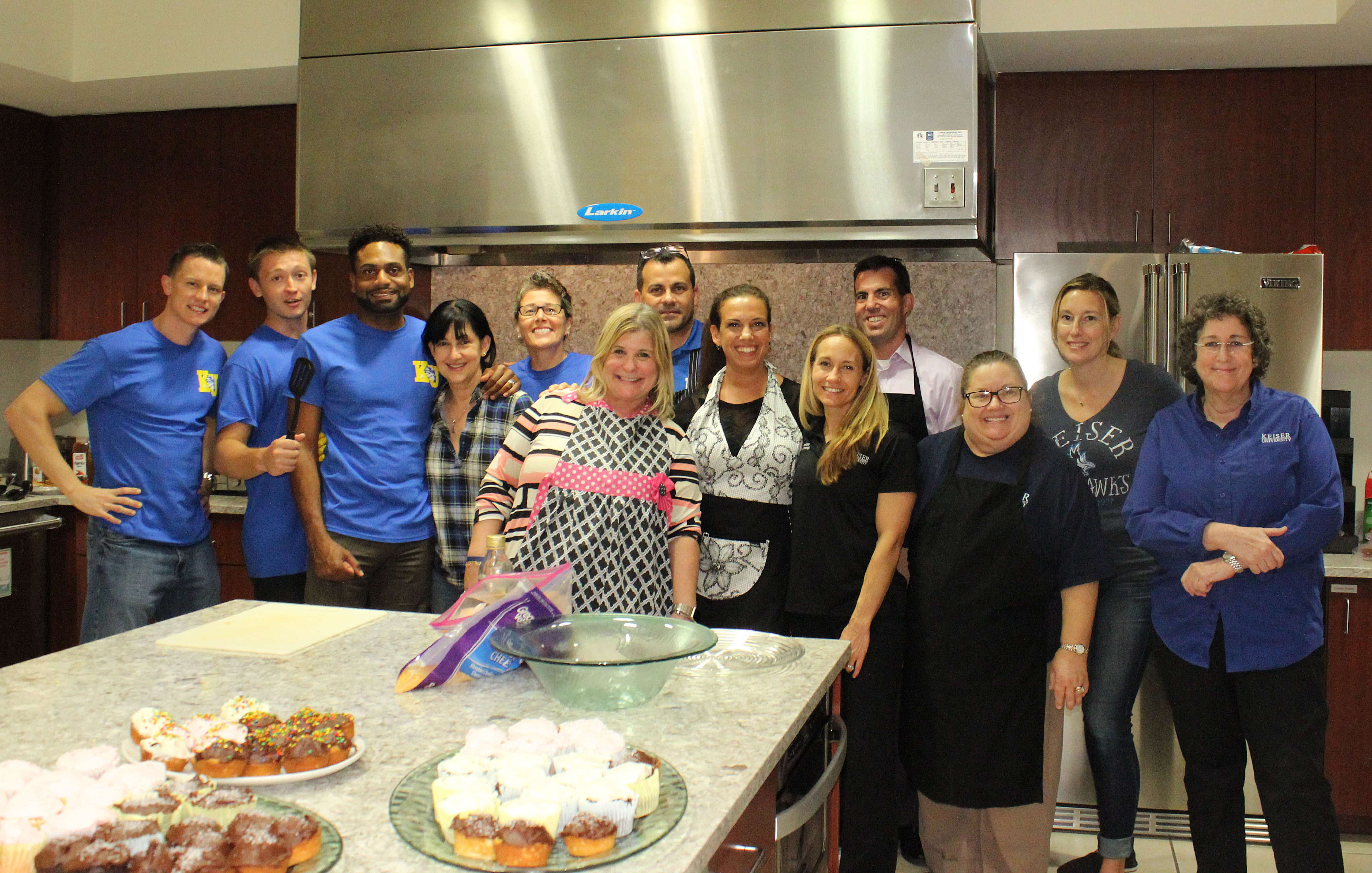 West Palm Beach Faculty and Staff Volunteer at Quantum House