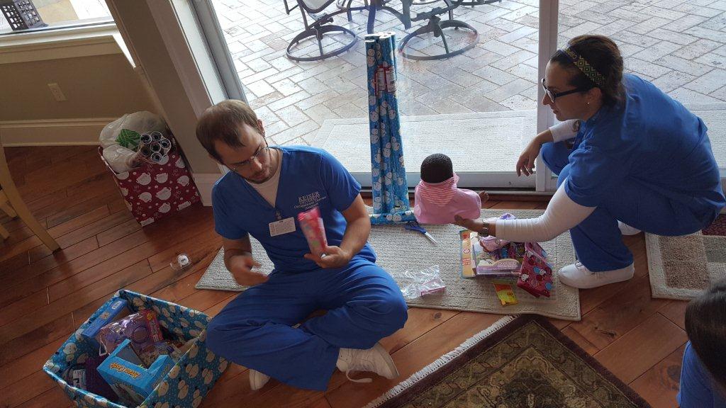 Occupational Therapy Assistant Students Volunteer to Help Tampa Bay Area Foster Families