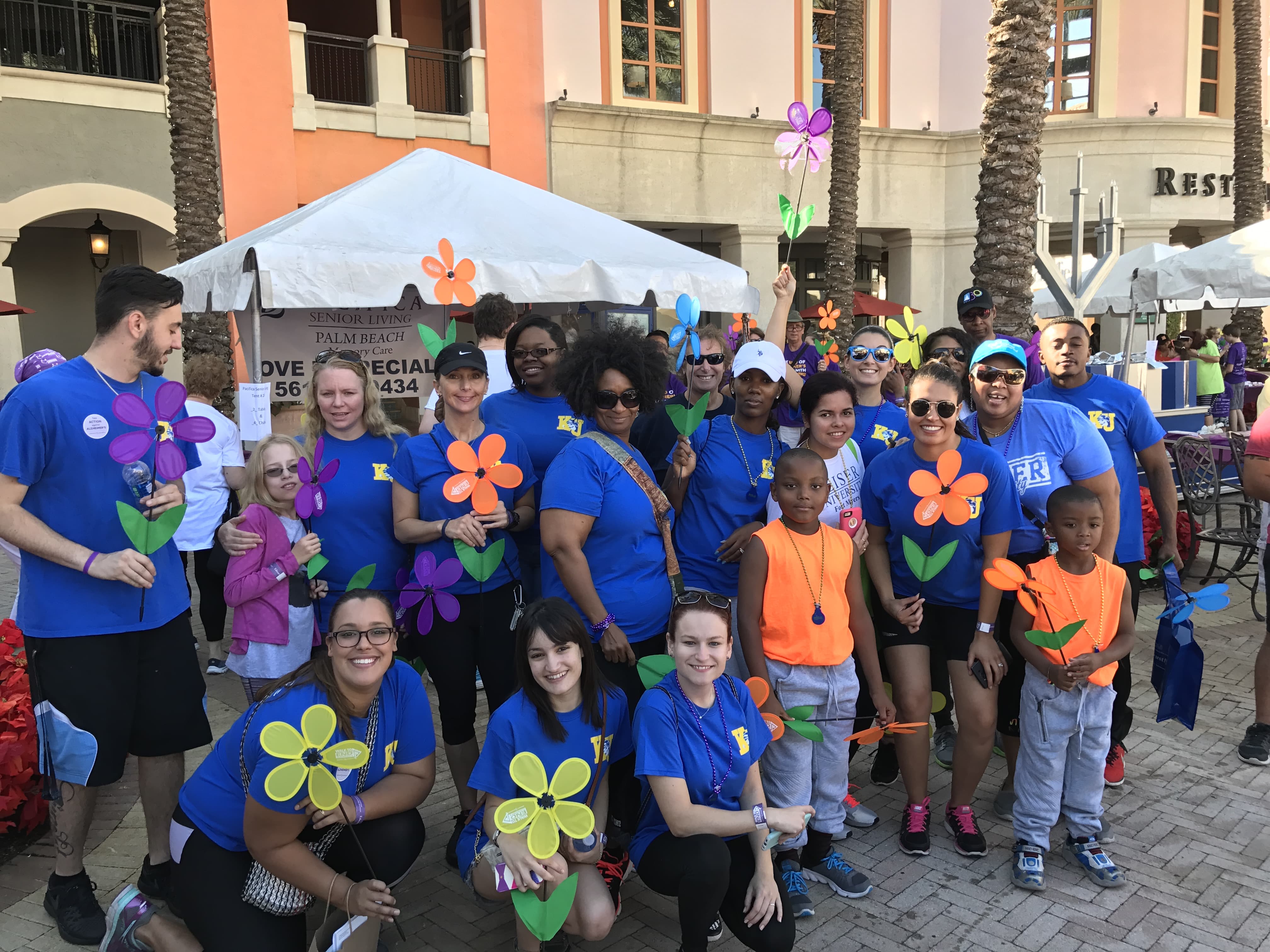 West Palm Beach OTA Students Participate in Alzheimer’s Walk