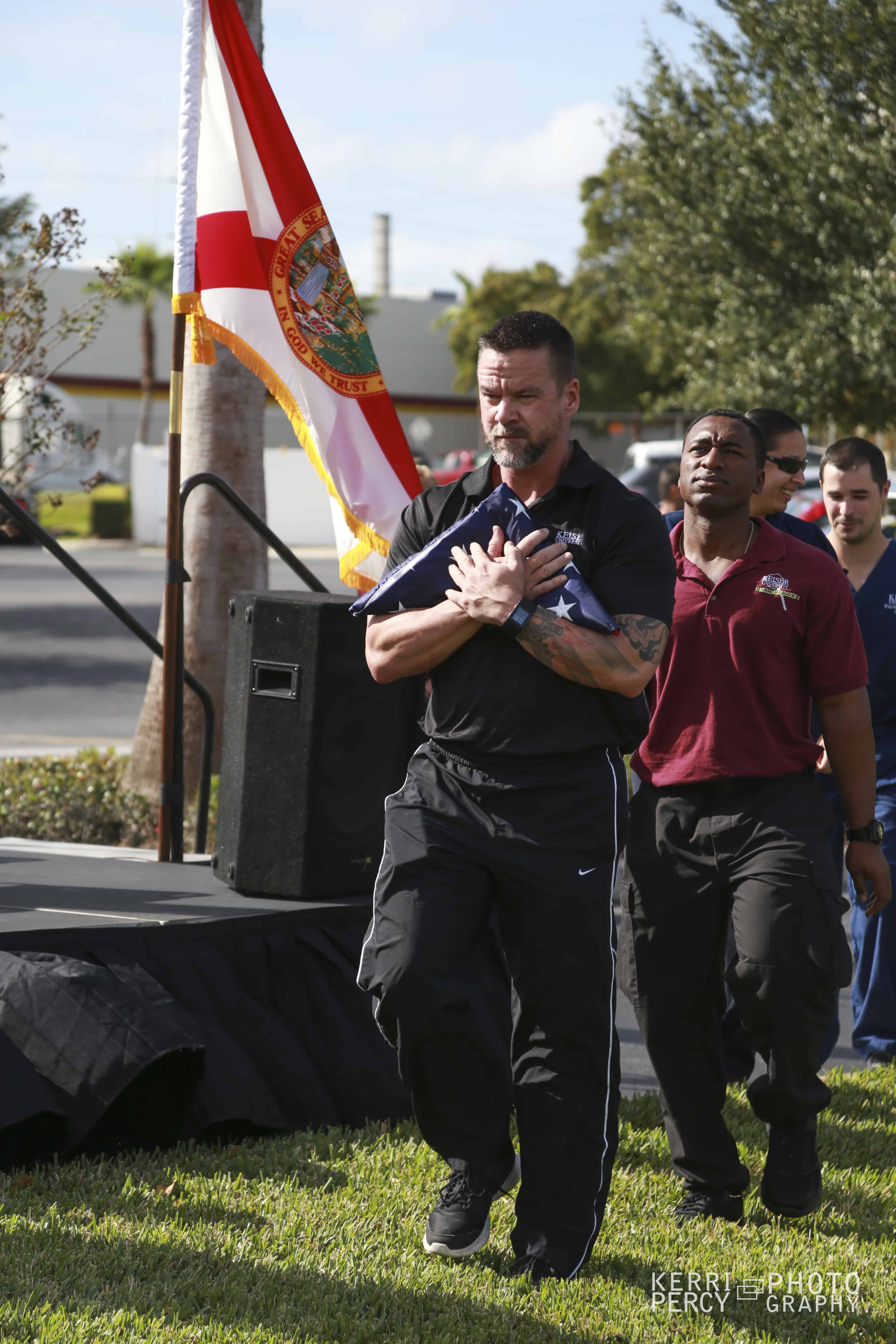 Lakeland Hosted Flag Dedication Ceremony