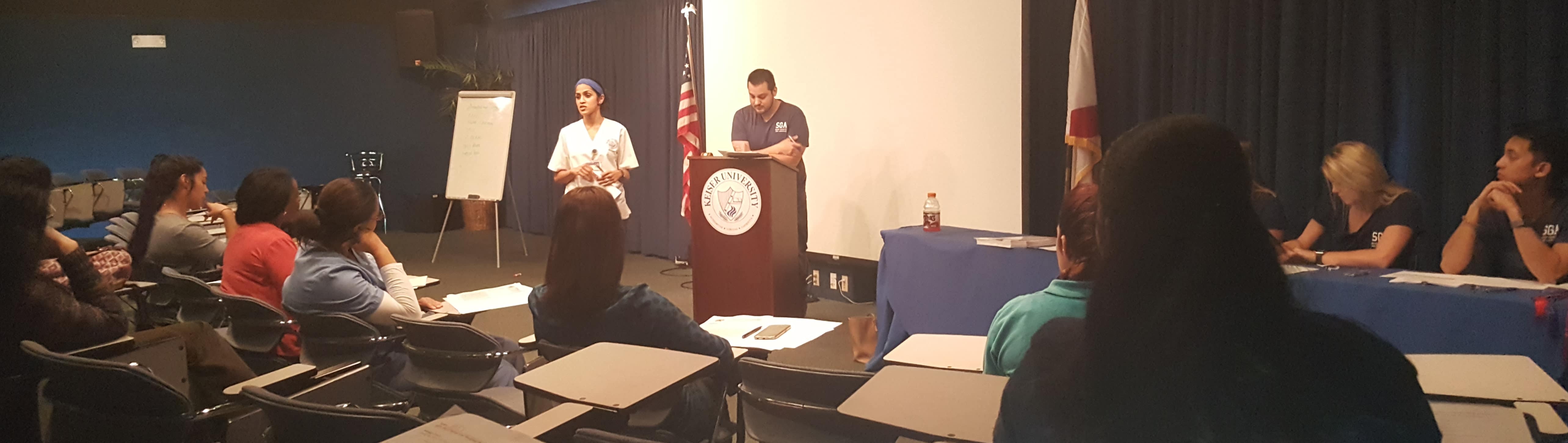 The SGA Swears in New Senators