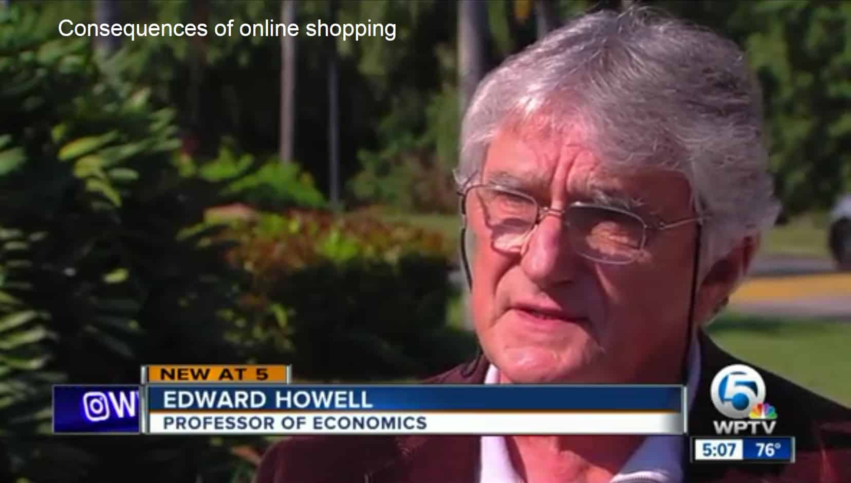 KU Professor Weighs in on Closing of Brick and Mortar Store Chains on WPTV