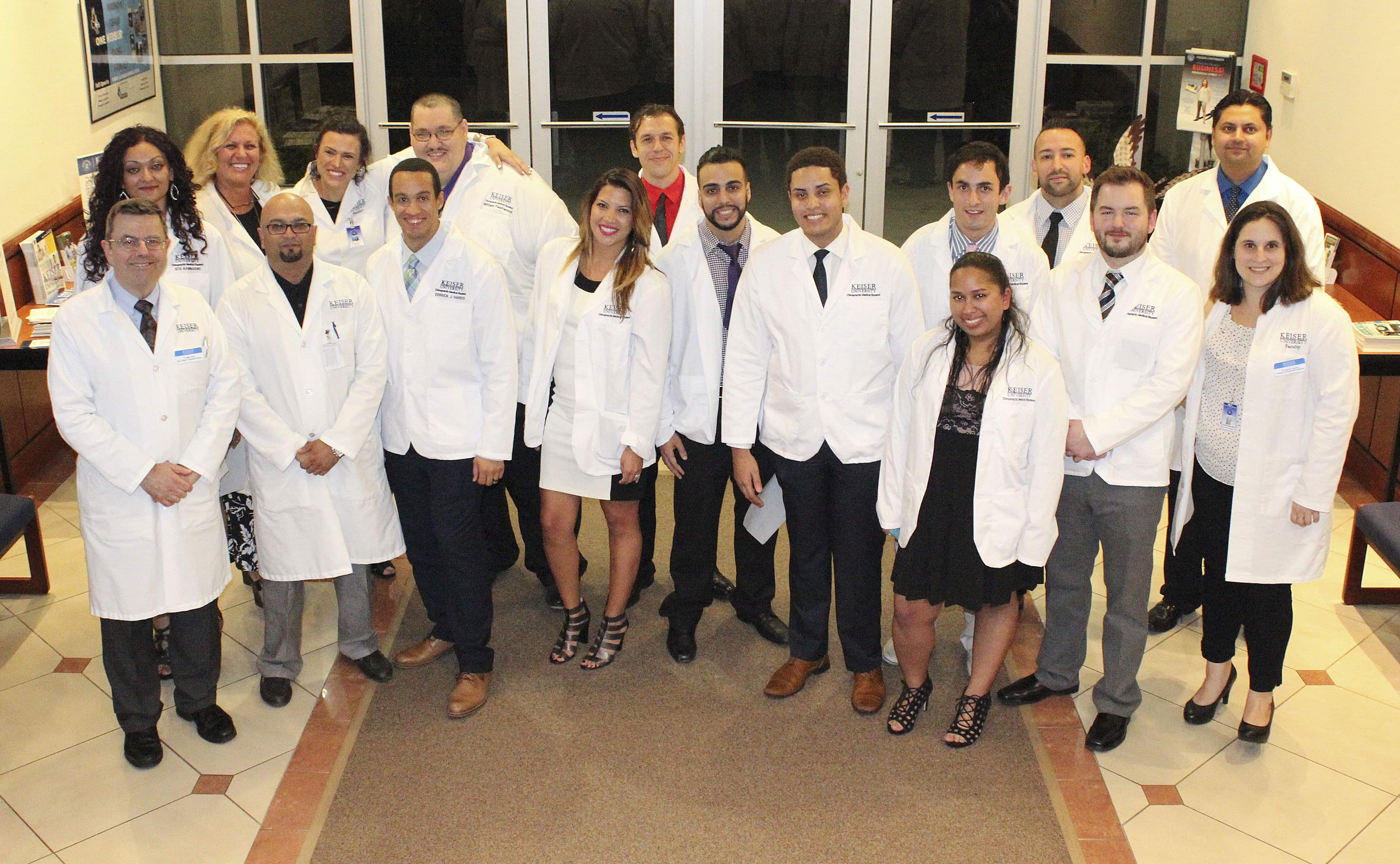 College of Chiropractic Medicine Holds White Coat Ceremony