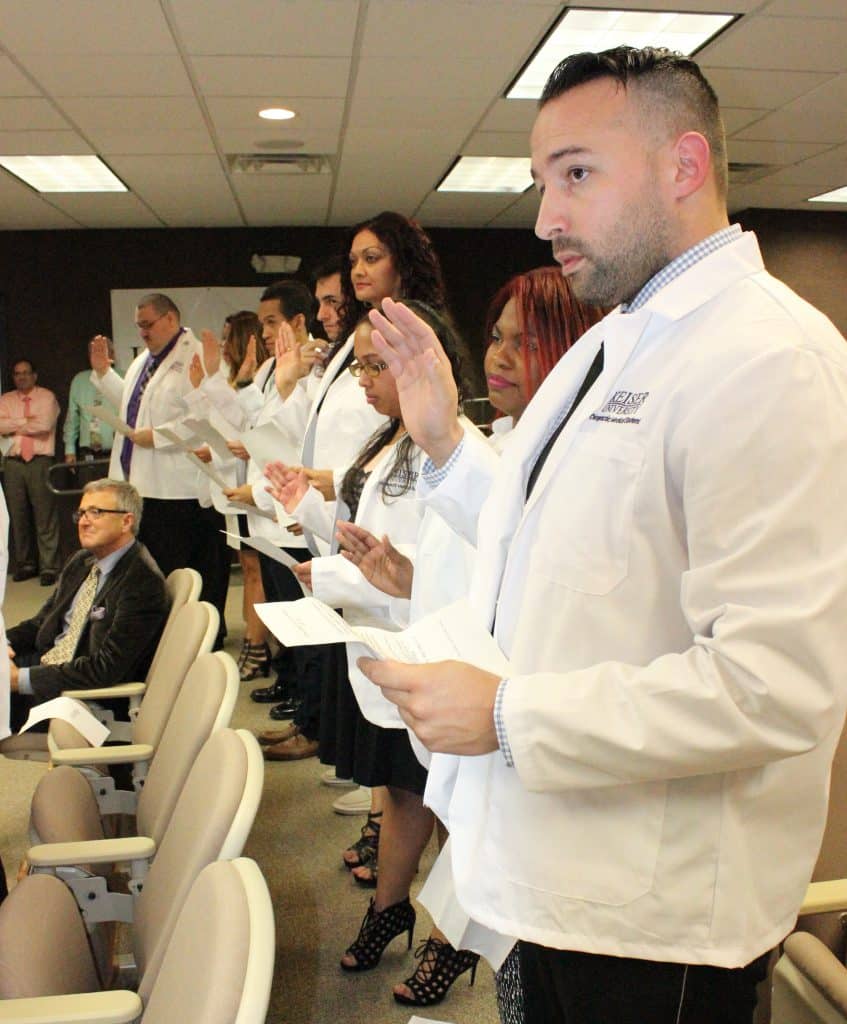 College of Chiropractic Medicine Holds White Coat Ceremony Keiser
