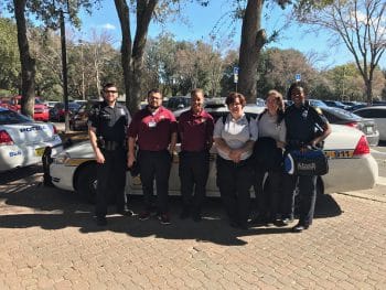 Fi And Cst Feb 2017 4 - Forensic & Cst Students Get A Visit From The Jacksonville Sheriff's Office - Academics