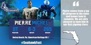 Football First Three Recruits 2017 2 - !!national Signing Day News For Keiser University!! - Seahawk Nation