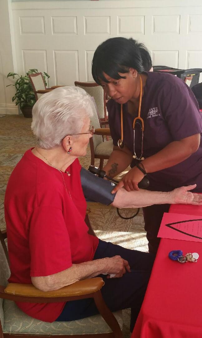 Medical Assisting Students Participate in an American Heart Health Event