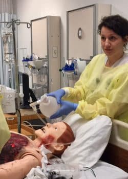 Nur Burn Triage Feb 2017 2 - Melbourne Nursing Students Simulate Nurse Triage For Burn Victims - Academics
