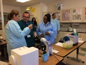 Histo Oh March 2017 2 - Histotechnology Holds An Open House At The Orlando Campus - Academics