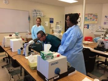 Histo Oh March 2017 5 - Histotechnology Holds An Open House At The Orlando Campus - Academics