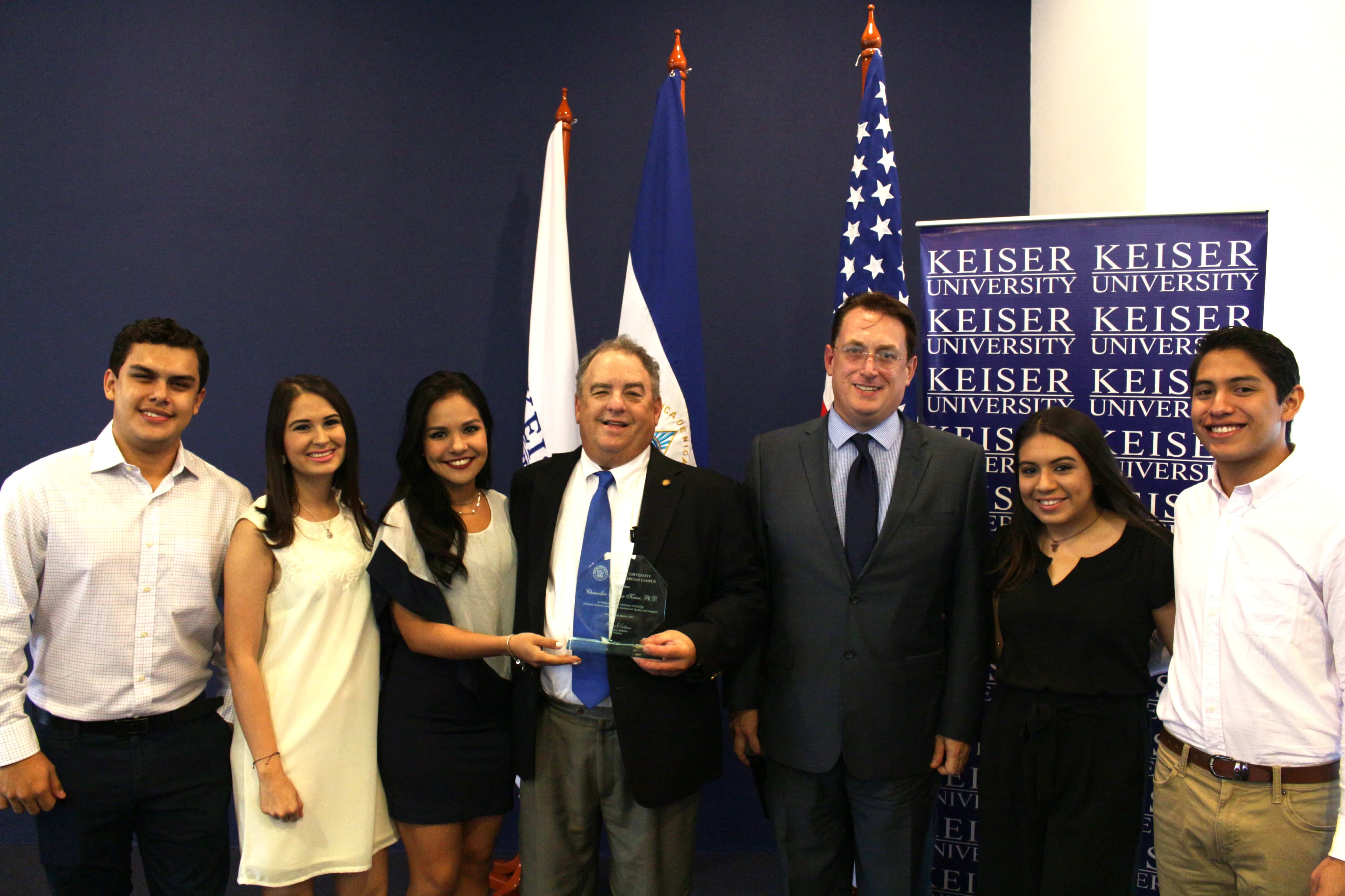 Latin American Students Honor Dr. Keiser