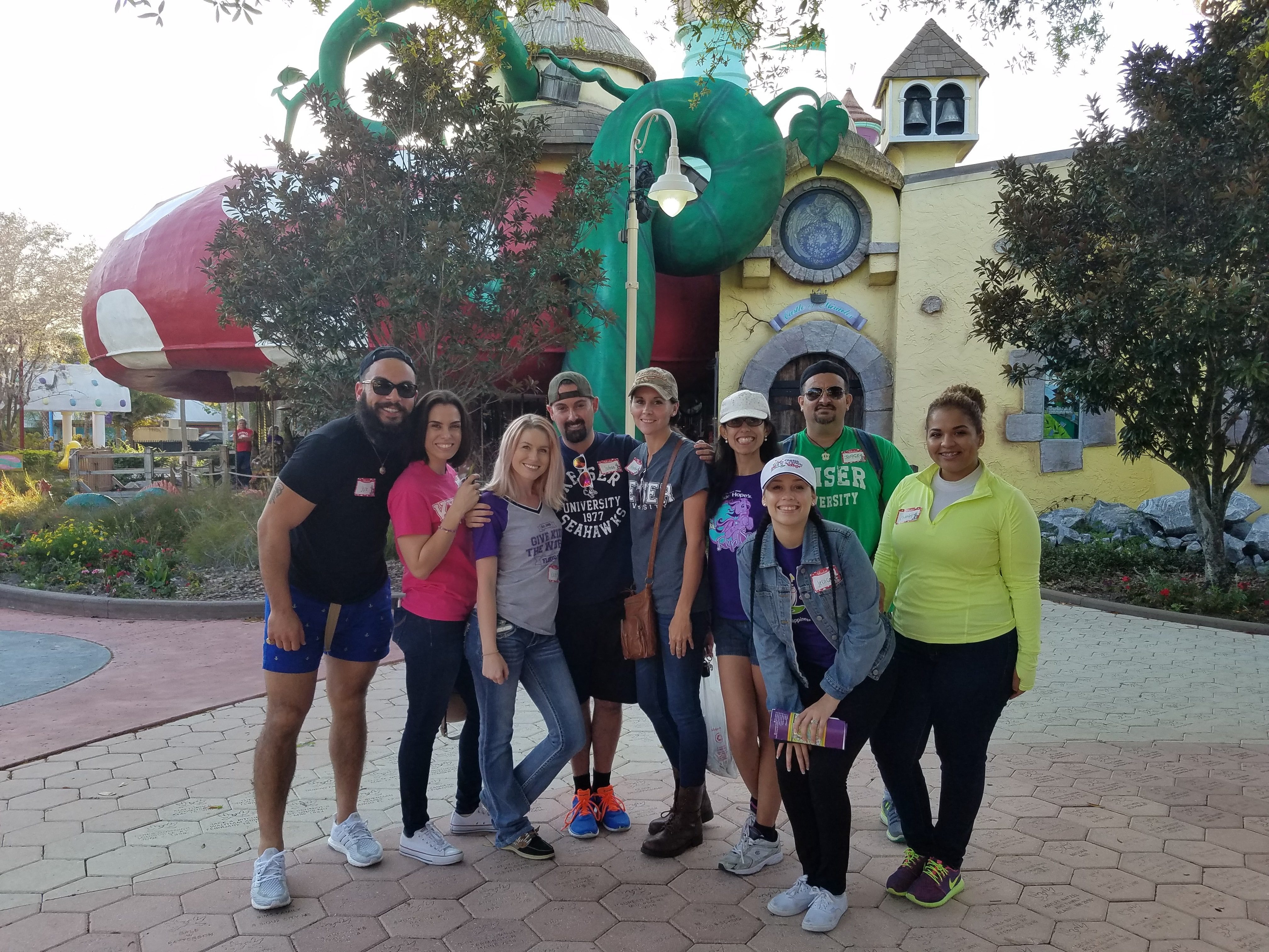 Orlando OTA Sutdents Volunteer with Give Kids The World