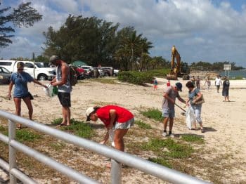 Sga Beach Cleanup March 2017 3 - West Palm Beach Sga Is Active In The Community - Community News