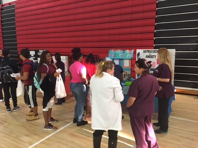 Port St. Lucie Faculty, Staff, and Students Participate in Health and Wellness Fair