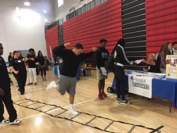 H S Fair April 2017 4 - Port St. Lucie Faculty, Staff, And Students Participate In Health And Wellness Fair - Seahawk Nation