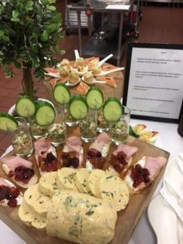 Ku Sar April 2017 Platters 3 - Culinary Arts Students Create Perfect Platters For Finals - Academics