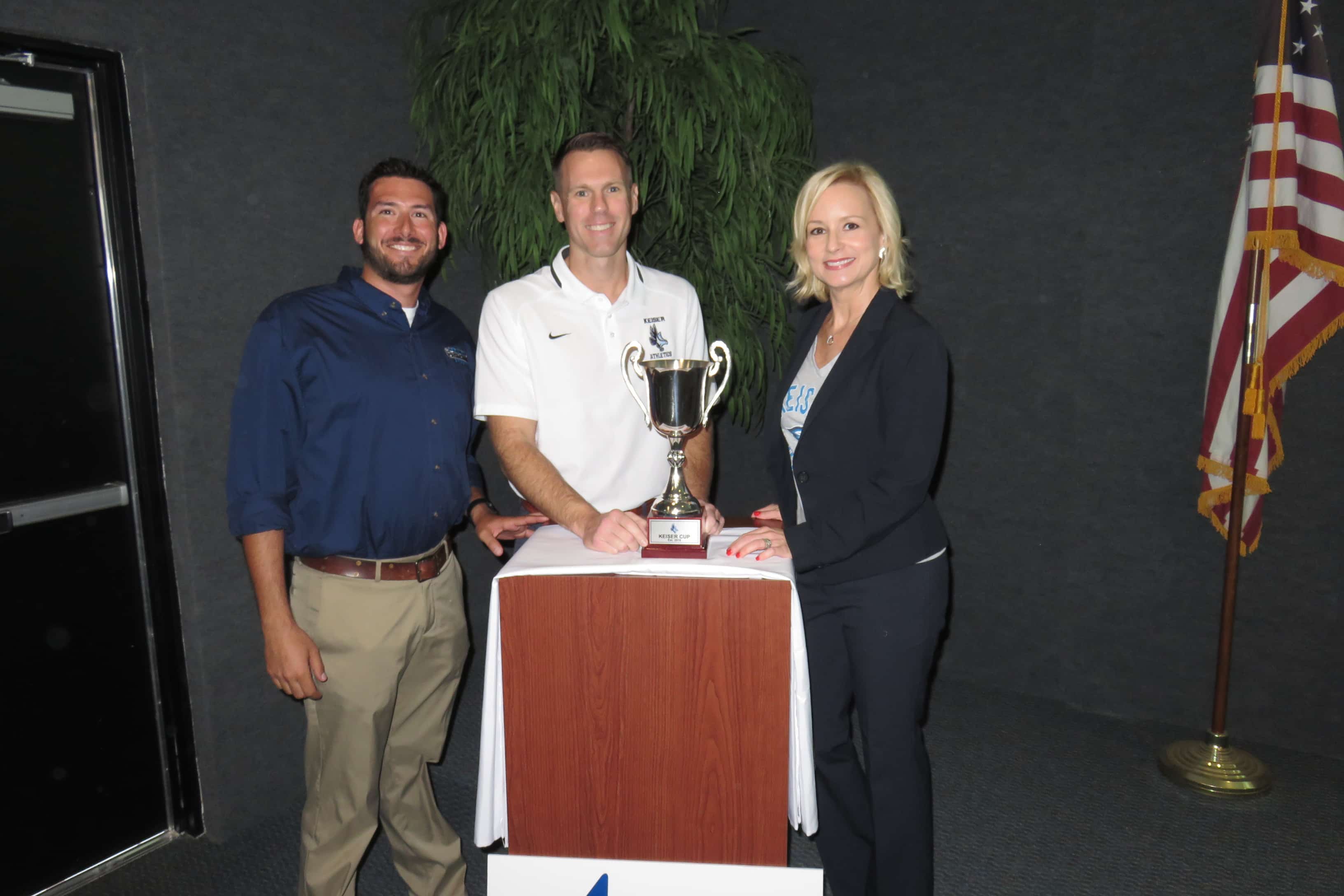 Port St. Lucie is Presented with the Keiser Cup