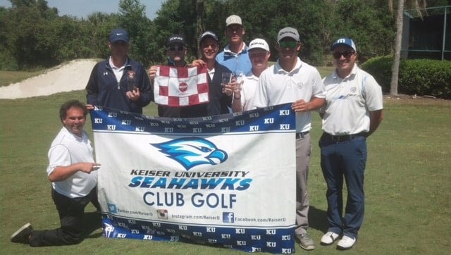 Seahawks National Collegiate Golf Club Association Team Finishes Second in Regional Tournament