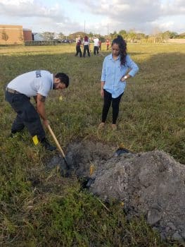Forensic Dig April 2017 1 - Fort Myers Forensic Investigations Students Totally Dig Class� - Academics