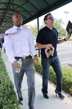 Walk In Her Shoes April 2017 3 - West Palm Beach Campus Hosted A "walk A Mile In Her Shoes" Event - Community News